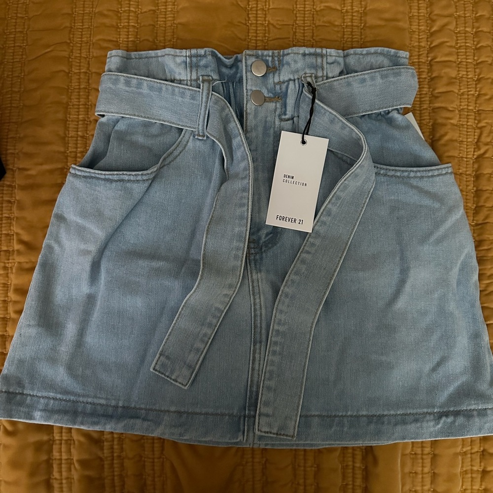 Denim skirt